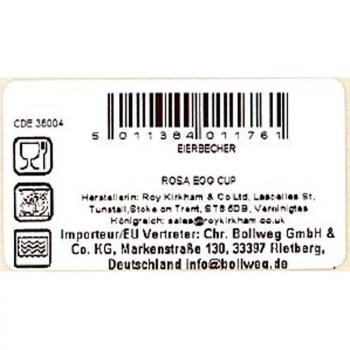 Preview: Eierbecher Redoute Rose Roy Kirkham